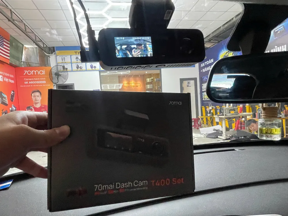 Camera 70mai trên VinFast VF3